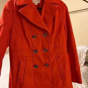 Michael Kors Pea Coat w/ gold hardware